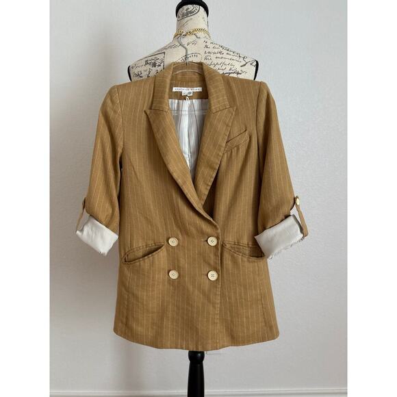 B39 Veronica Beard Parineti Dickey Blazer 0 Preppy Office Academia First Lady - Picture 7 of 13